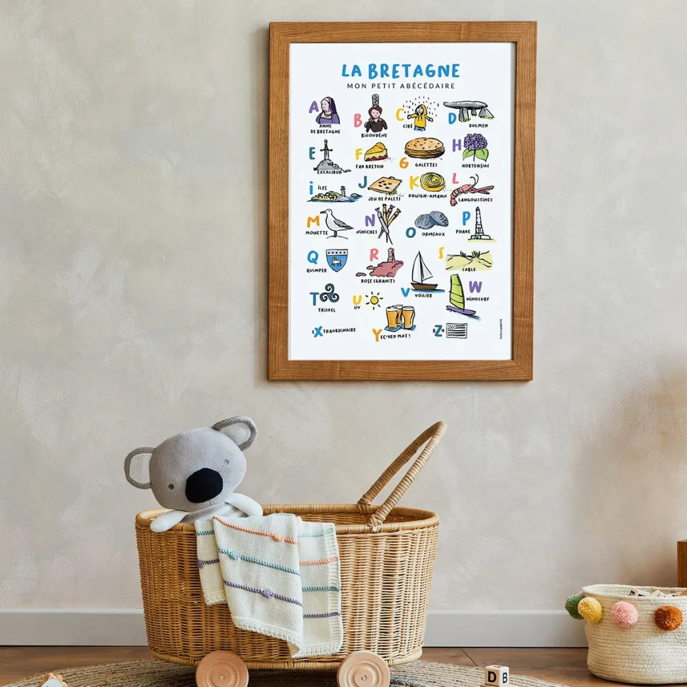 New Affiche abécédaire villes et régions Enfant 3 à 6 Ans|1 à 3 Ans