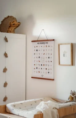 Shop Affiche Mes premières fois à tamponner Enfant 1 à 3 Ans|Naissance