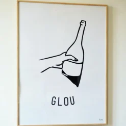 New Affiche MIAM et GLOU Affiches|Décoration Et Cocooning