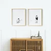 Outlet Affiches diptyques Les Sportifs Affiches|Décoration Et Cocooning