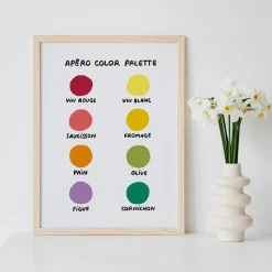 Outlet Affiches illustrées apéro Affiches|Décoration Et Cocooning