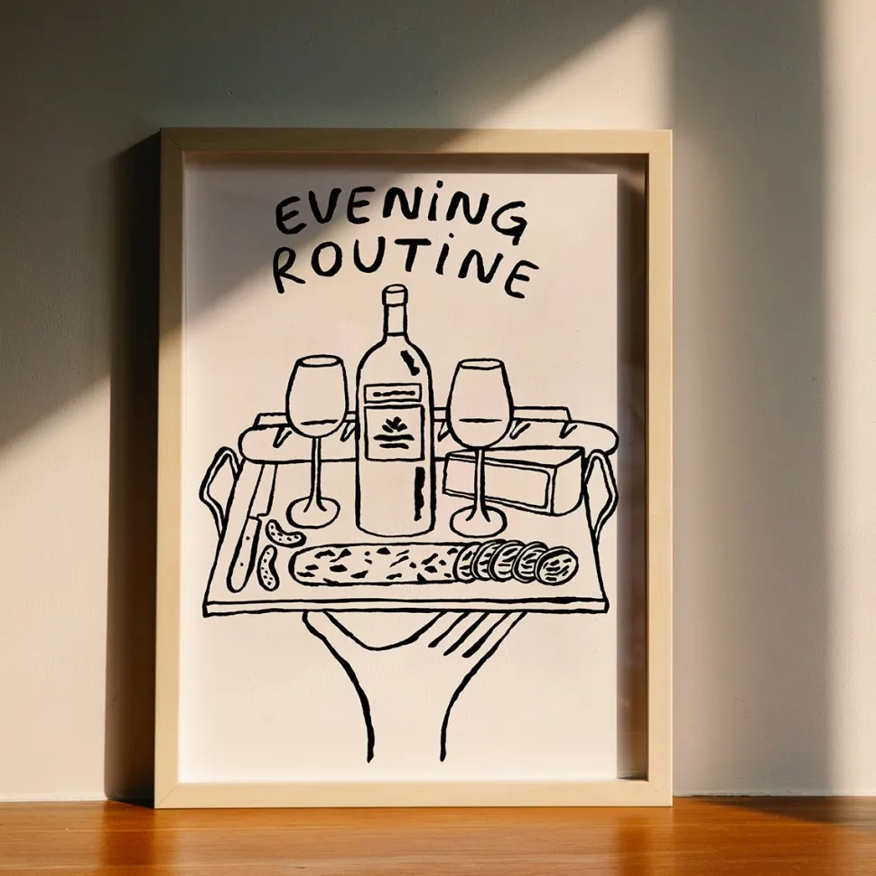 Outlet Affiches illustrées apéro Affiches|Décoration Et Cocooning