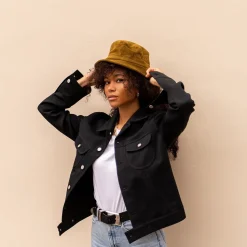 Discount Bob en velours côtelé Femme Mode Et Accessoires
