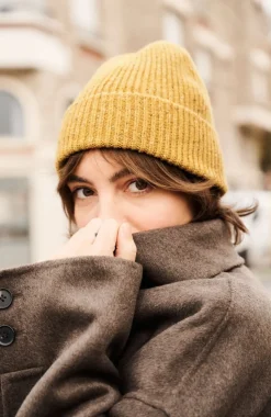 Cheap Bonnet moucheté en laine mérinos Femme Mode Et Accessoires|Mode Et Accessoires