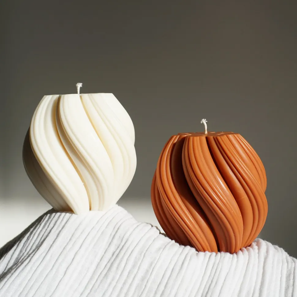 Best Bougie géométrique en cire végétale Décoration Et Cocooning