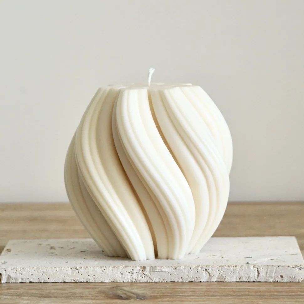 Best Bougie géométrique en cire végétale Décoration Et Cocooning