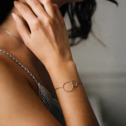 Cheap Bracelet doubles anneaux Femme Montres Et Bijoux