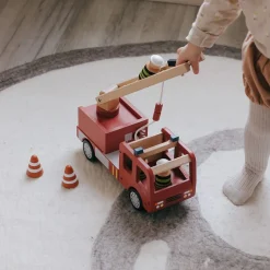 Fashion Camion de pompiers en bois Enfant 3 à 6 Ans
