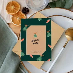 Discount Carte de voeux à planter "Joyeux Noël" DIY Et Activités Créatives|Plantes