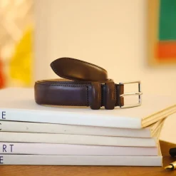 Best Ceinture en cuir lisse Homme Petite Maroquinerie|Mode Et Accessoires