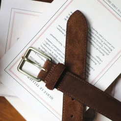 Cheap Ceinture en cuir suédé Homme Petite Maroquinerie|Mode Et Accessoires