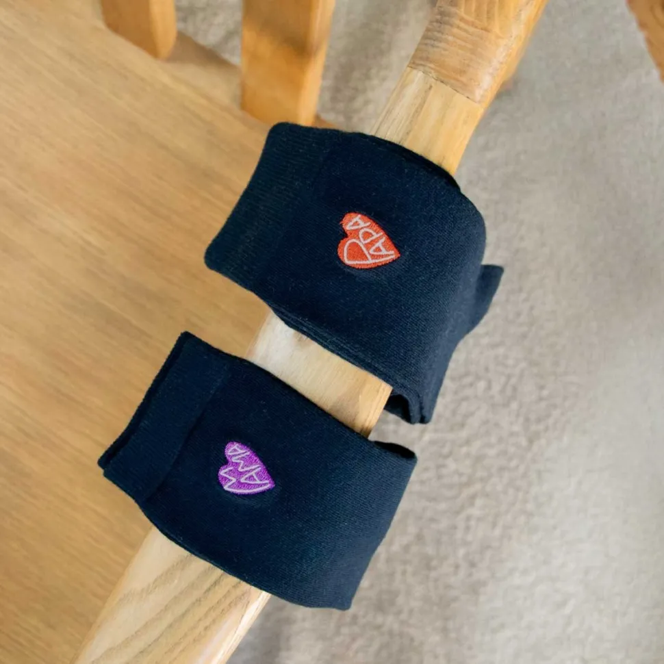 Clearance Chaussettes brodées Coeur Mama Femme Mode Et Accessoires