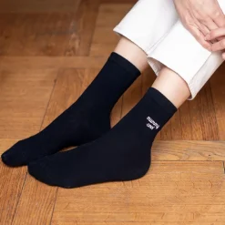New Chaussettes brodées Mummy Cool Femme Mode Et Accessoires
