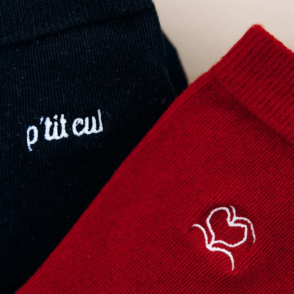 Shop Chaussettes Love Socks Femme Femme Mode Et Accessoires