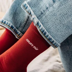 Shop Chaussettes Love Socks Femme Femme Mode Et Accessoires