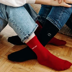 New Chaussettes Love Socks Homme Homme Mode Et Accessoires