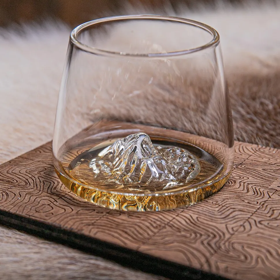 Best Sale Coffret de 2 verres Topographic Cocktails Et Spiritueux|Whisky Et Rhum