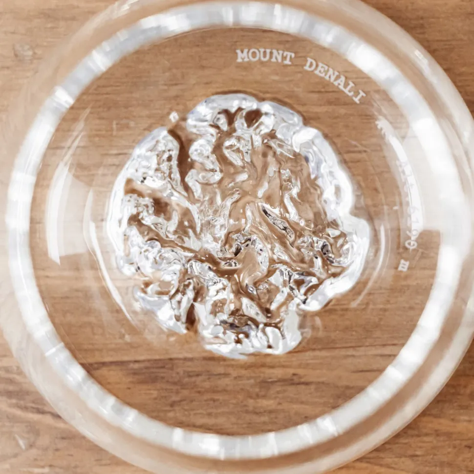 Best Sale Coffret de 2 verres Topographic Cocktails Et Spiritueux|Whisky Et Rhum