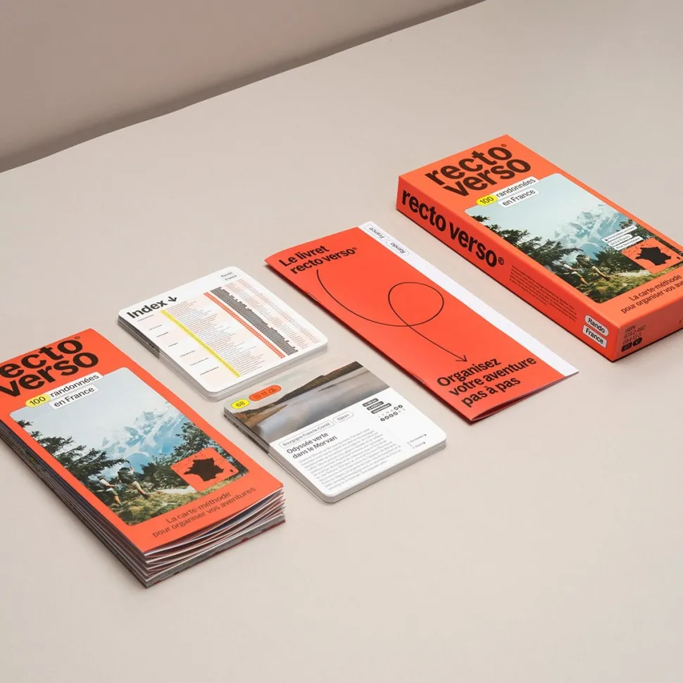 Shop Coffret Recto Verso - 100 randonnées en France Outdoor Et Loisirs