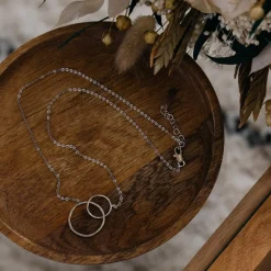 Online Collier doubles anneaux Femme Montres Et Bijoux