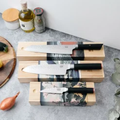 Sale Couteaux japonais Aux Fourneaux