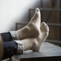 Discount Duo de chaussettes pour homme en laine et cachemire Homme Mode Et Accessoires