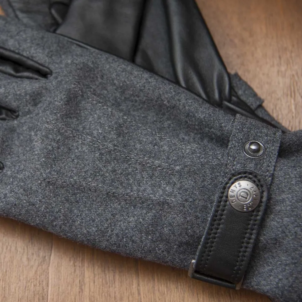 Best Gants en cuir et flanelle by Dents Homme Mode Et Accessoires