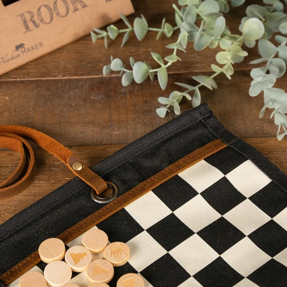 Best Sale Jeu de dames et d'échecs de voyage Outdoor Et Loisirs|Jeux De Sociétés