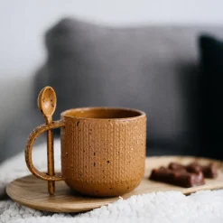 Cheap Mug en céramique et cuillère intégrée Décoration Et Cocooning|À Table