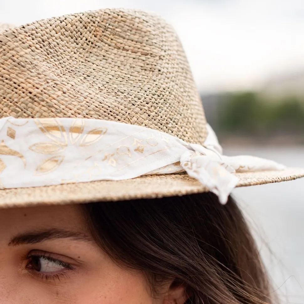 Cheap Panama en paille naturelle Femme Mode Et Accessoires