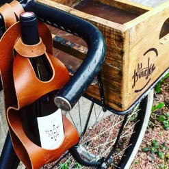 New Porte-bouteille en cuir Outdoor Et Loisirs