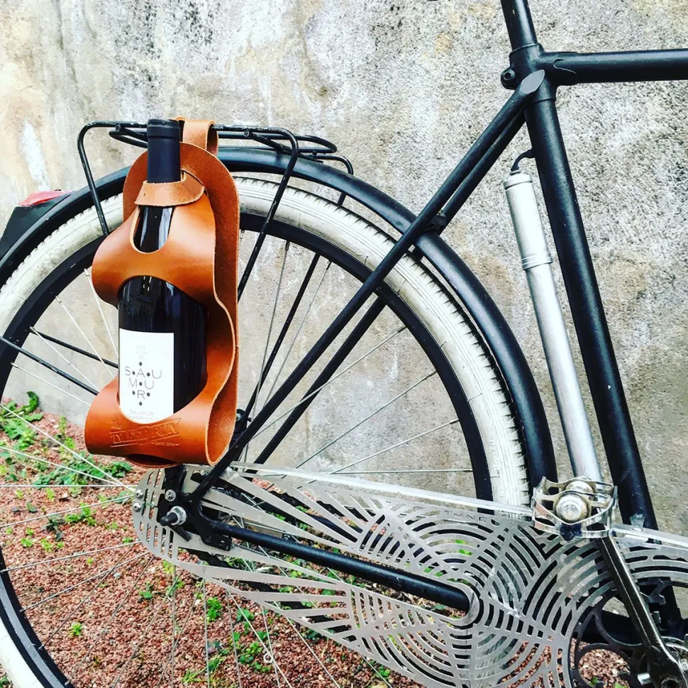 New Porte-bouteille en cuir Outdoor Et Loisirs