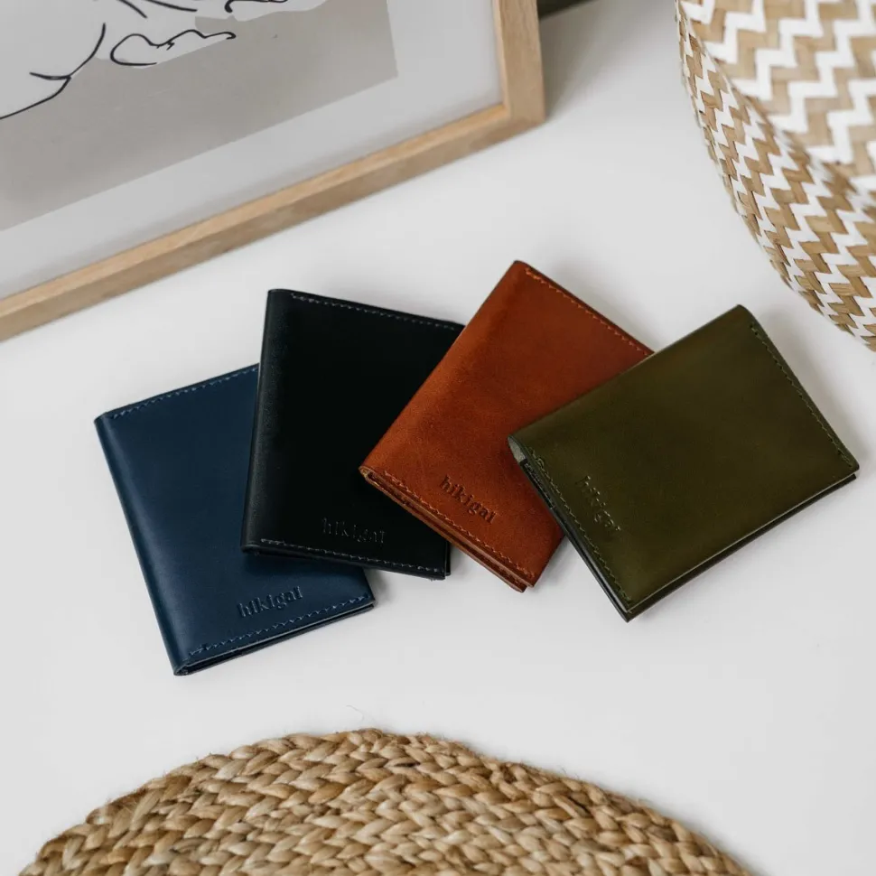 Flash Sale Porte-cartes pliable en cuir Femme Petite Maroquinerie|Petite Maroquinerie