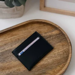 Shop Porte-cartes slim en cuir Femme Petite Maroquinerie|Petite Maroquinerie