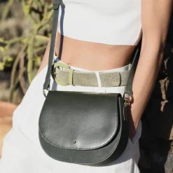 Clearance Sac besace Juliette en cuir Femme Sacs Et Cabas