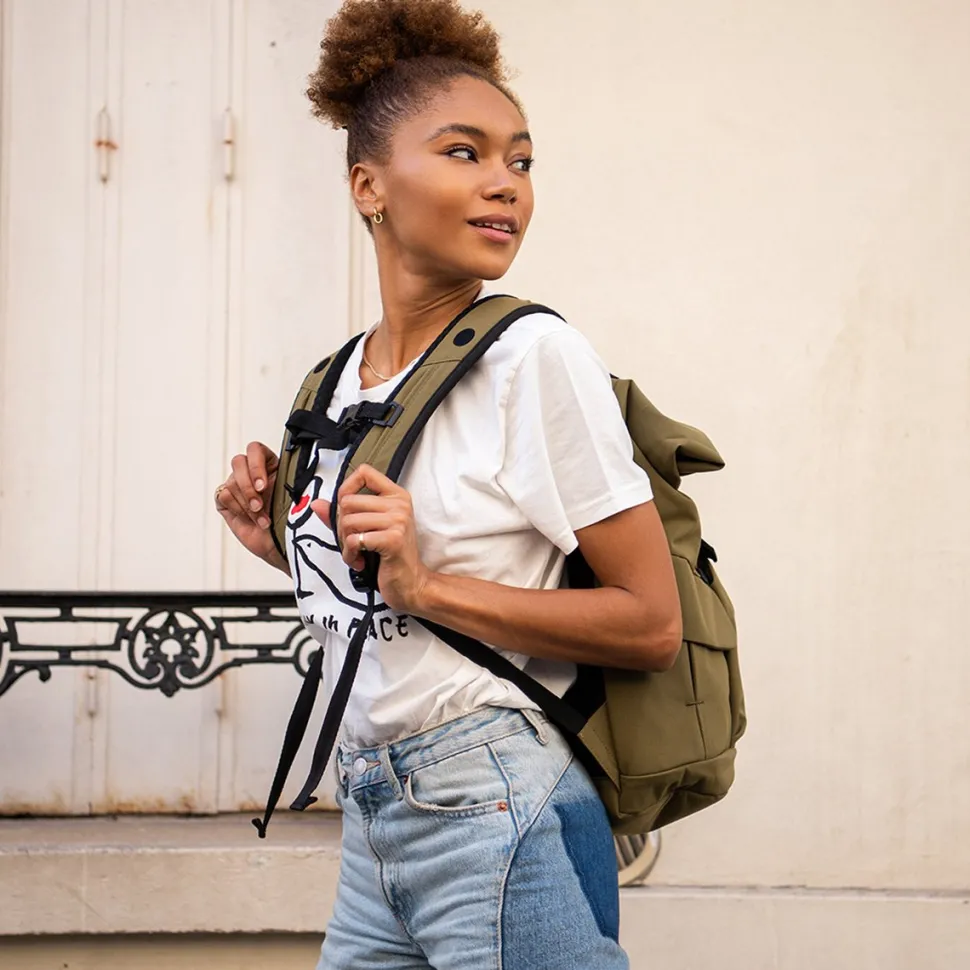 Outlet Sac à dos rolltop Kross PinqPonq Femme Sacs Et Cabas|Sacs Et Bagagerie