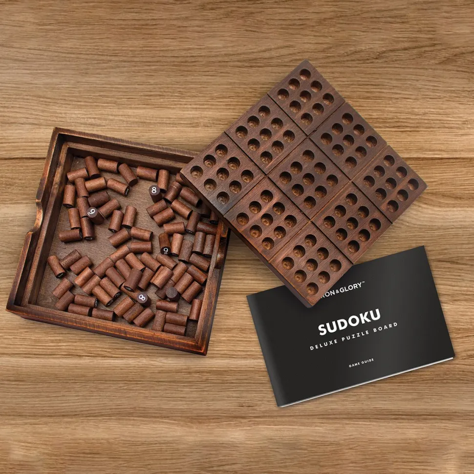 Sale Sudoku en bois Jeux De Sociétés