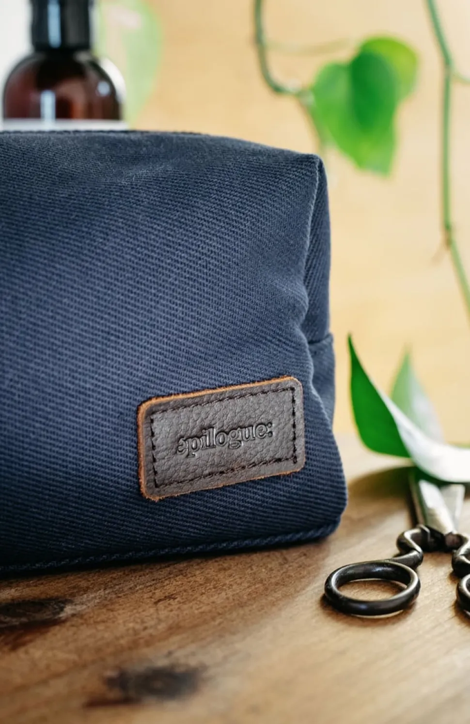 Fashion Trousse de toilette en toile et cuir Femme Beauté Et Soin|Sacs Et Cabas