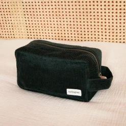 Hot Trousse de toilette en velours côtelé Femme Beauté Et Soin|Sacs Et Cabas