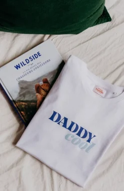 Sale T-shirt Daddy Cool - Blanc Homme Mode Et Accessoires
