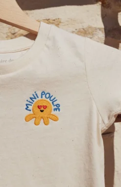 Sale T-shirt Mini Poulpe Enfant 3 à 6 Ans|Naissance