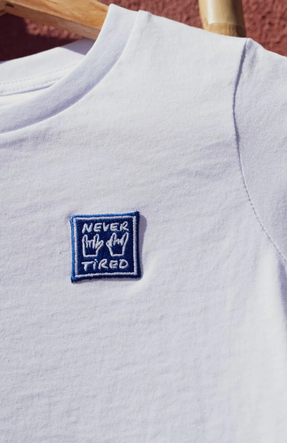 Cheap T-shirt Never Tired - Blanc Enfant 3 à 6 Ans|1 à 3 Ans
