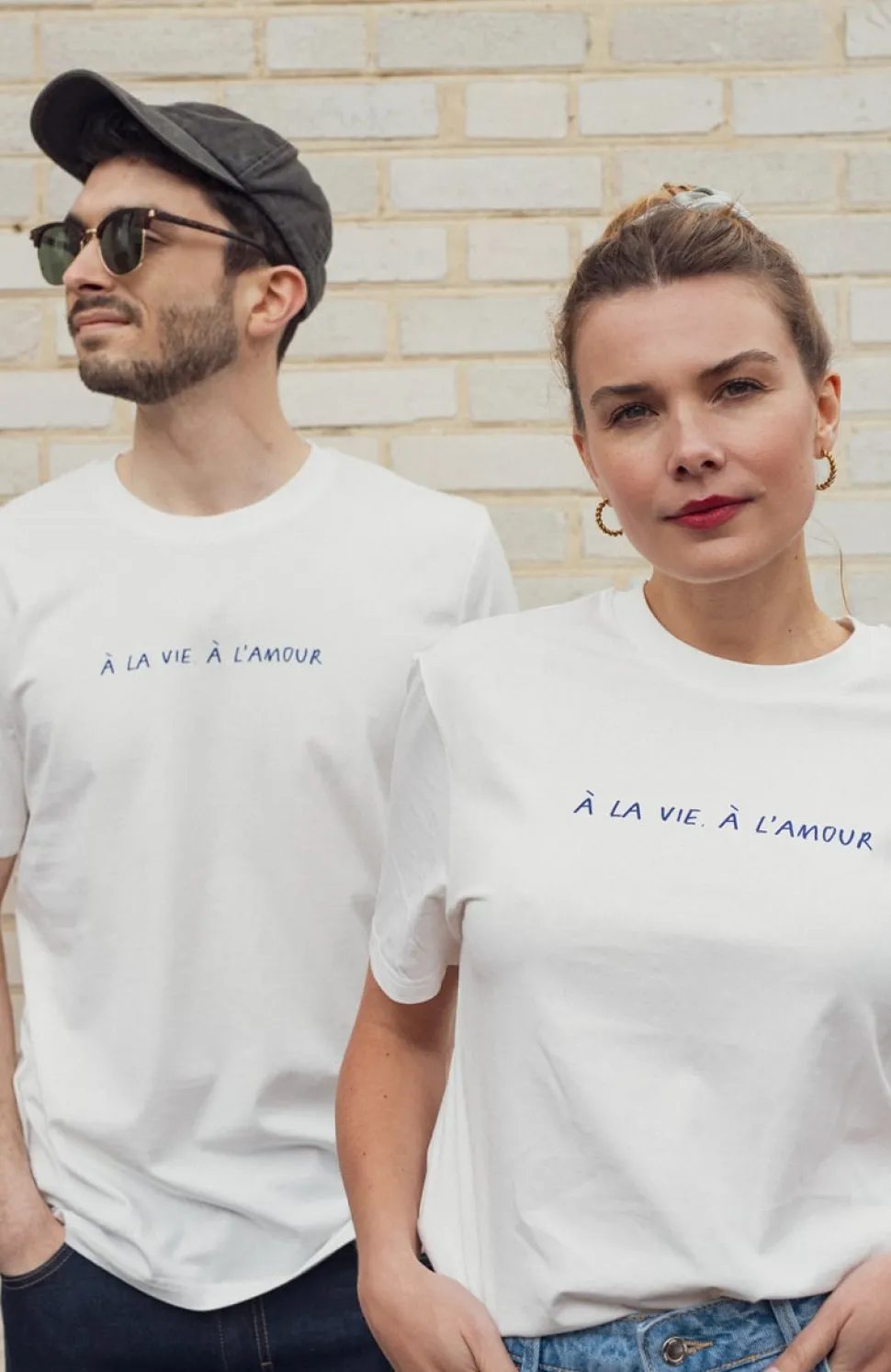 Fashion T-shirt unisexe À la Vie À l’Amour Femme Mode Et Accessoires|Mode Et Accessoires