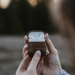 Flash Sale Étui pour AirPods en noyer Bureau Et High-Tech